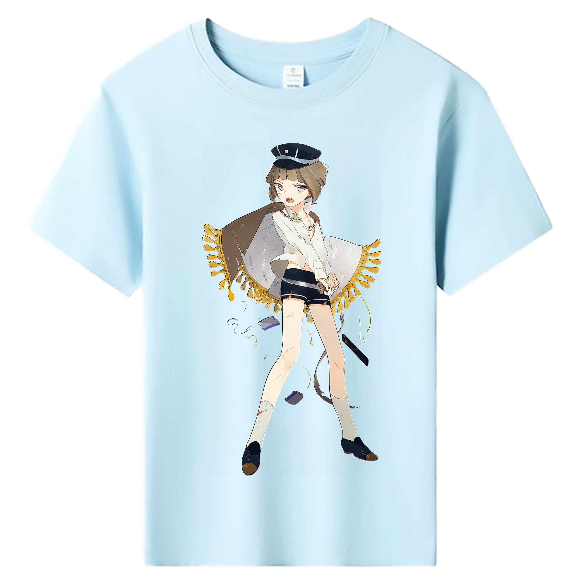 （画像用） 刀剣乱舞 Touken Ranbu 綿100％キッズTシャツ（フロントプリント）